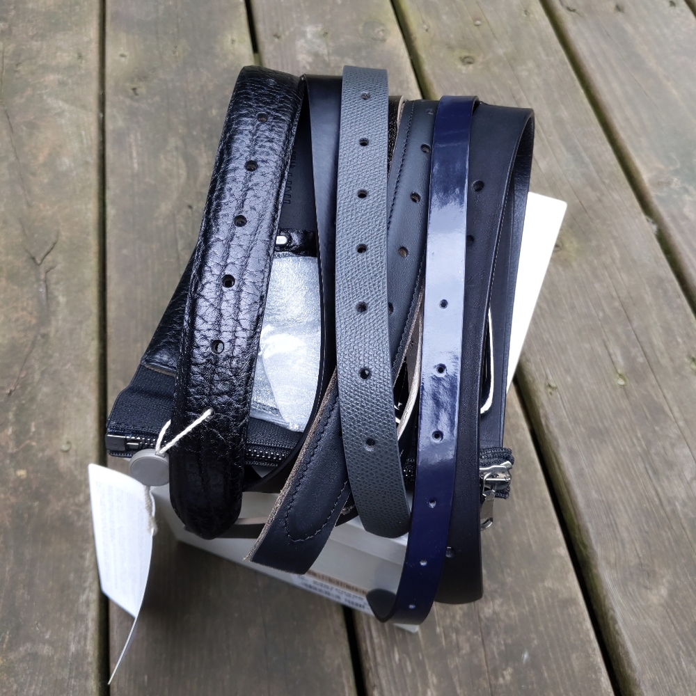 New! 🎉4x HP🎉 Empire Margiela Stacked Leather Corset Belt - Picture 5 of 9